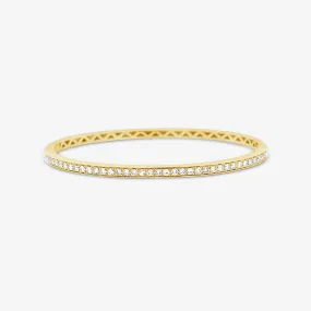 1/2 Way Diamond Bangle Bracelet