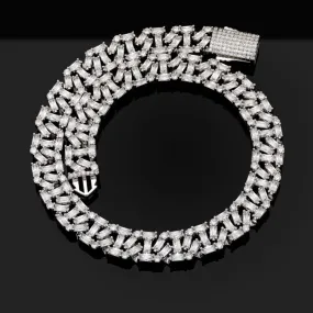 13mm Complex Pattern Chain Necklace