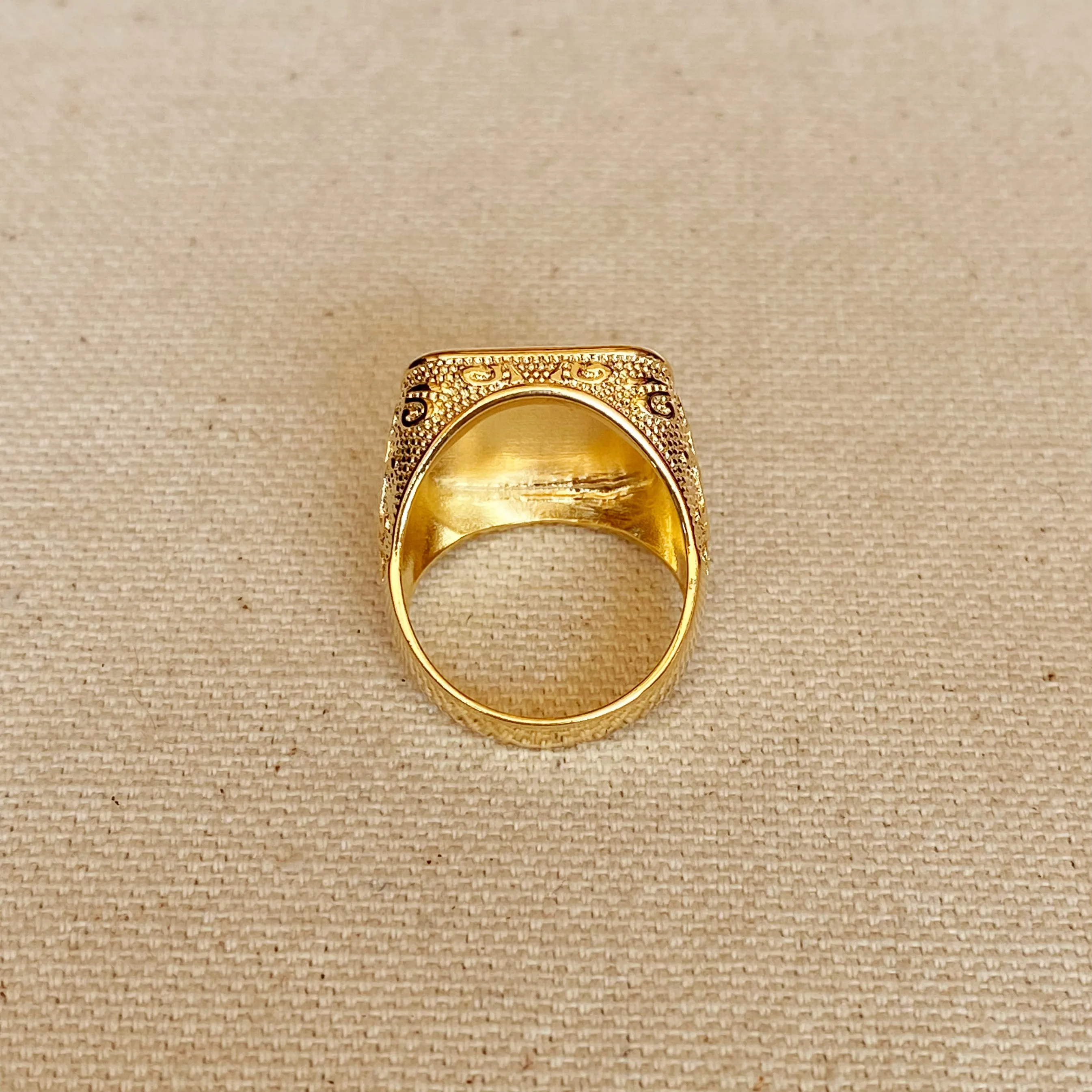 18k Gold Filled Mystic Eye Ring