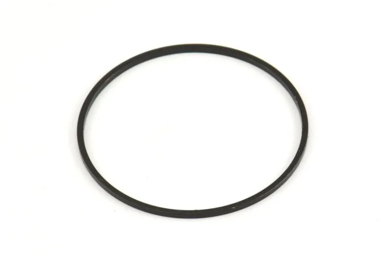 35mm Black Rings - 12 Oxidized Brass Black Circle Connectors (35x1mm) Bs 1087 S139