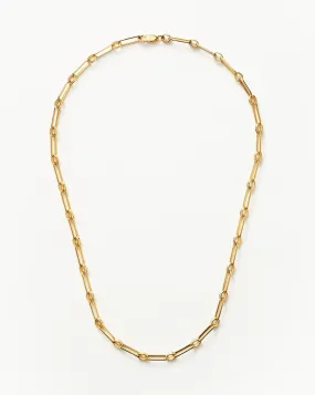 Aegis Chain Necklace | 18ct Gold Plated