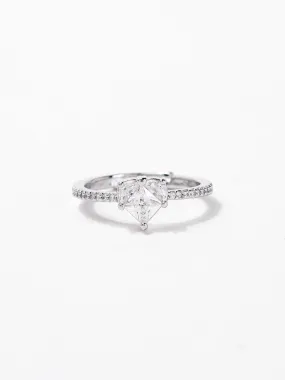 Autumn Fashion Free Size CZ Ring