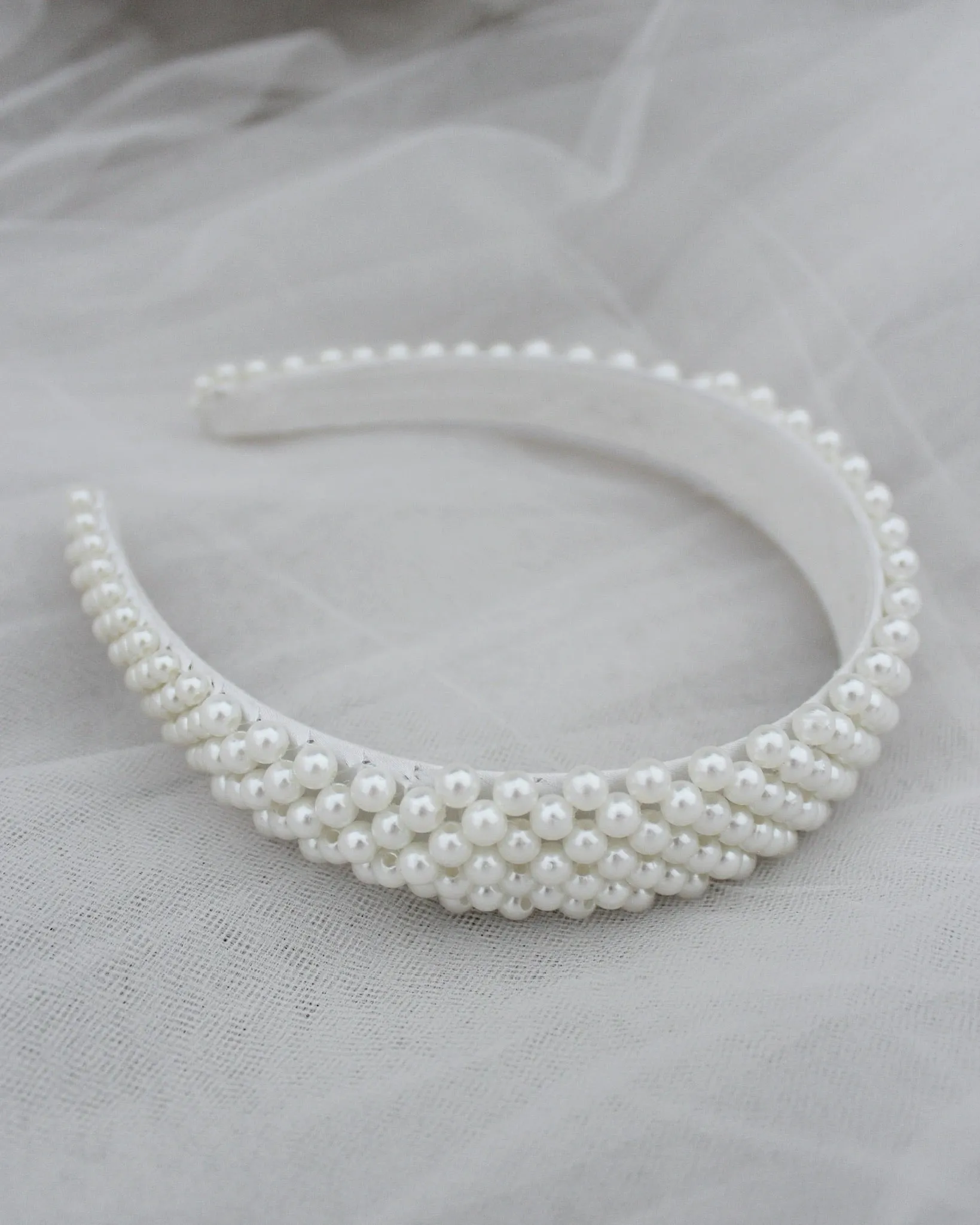 Avery Pearls Headband