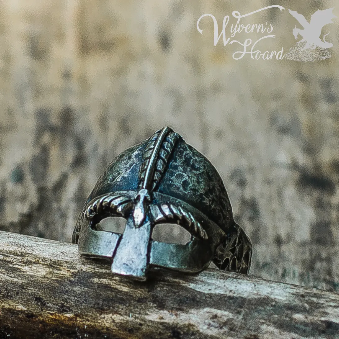 Battle-Worn Warrior Helm Ring