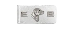 Beagle Money Clip Jewelry Sterling Silver Handmade Dog Money Clip BG19-MC