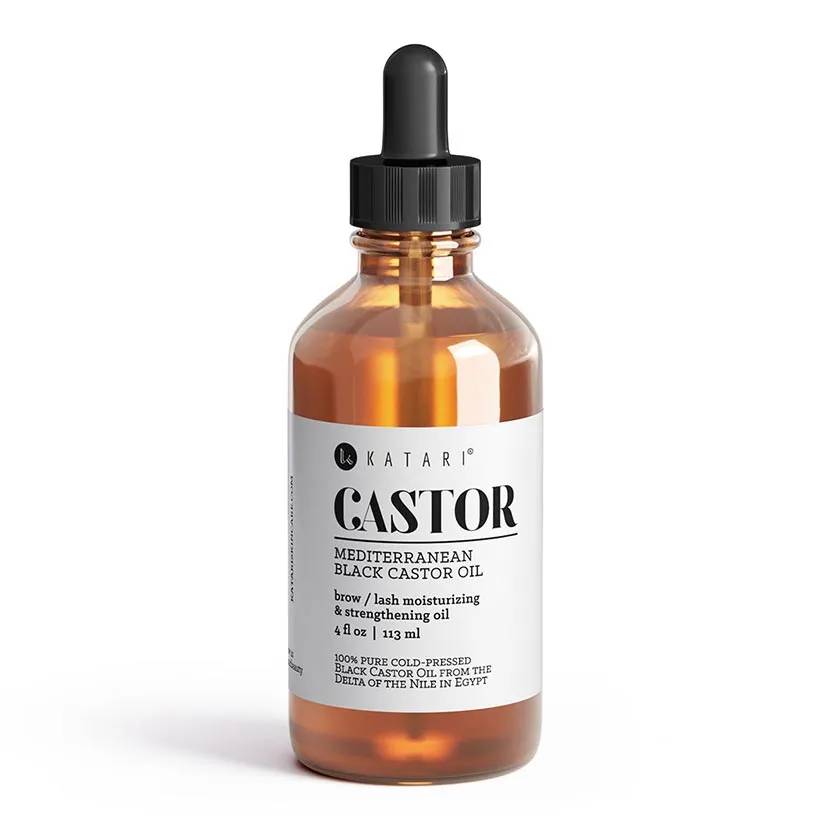 Black Castor Oil | 100% pure, cold-pressed moisturizing oil for hair & brows