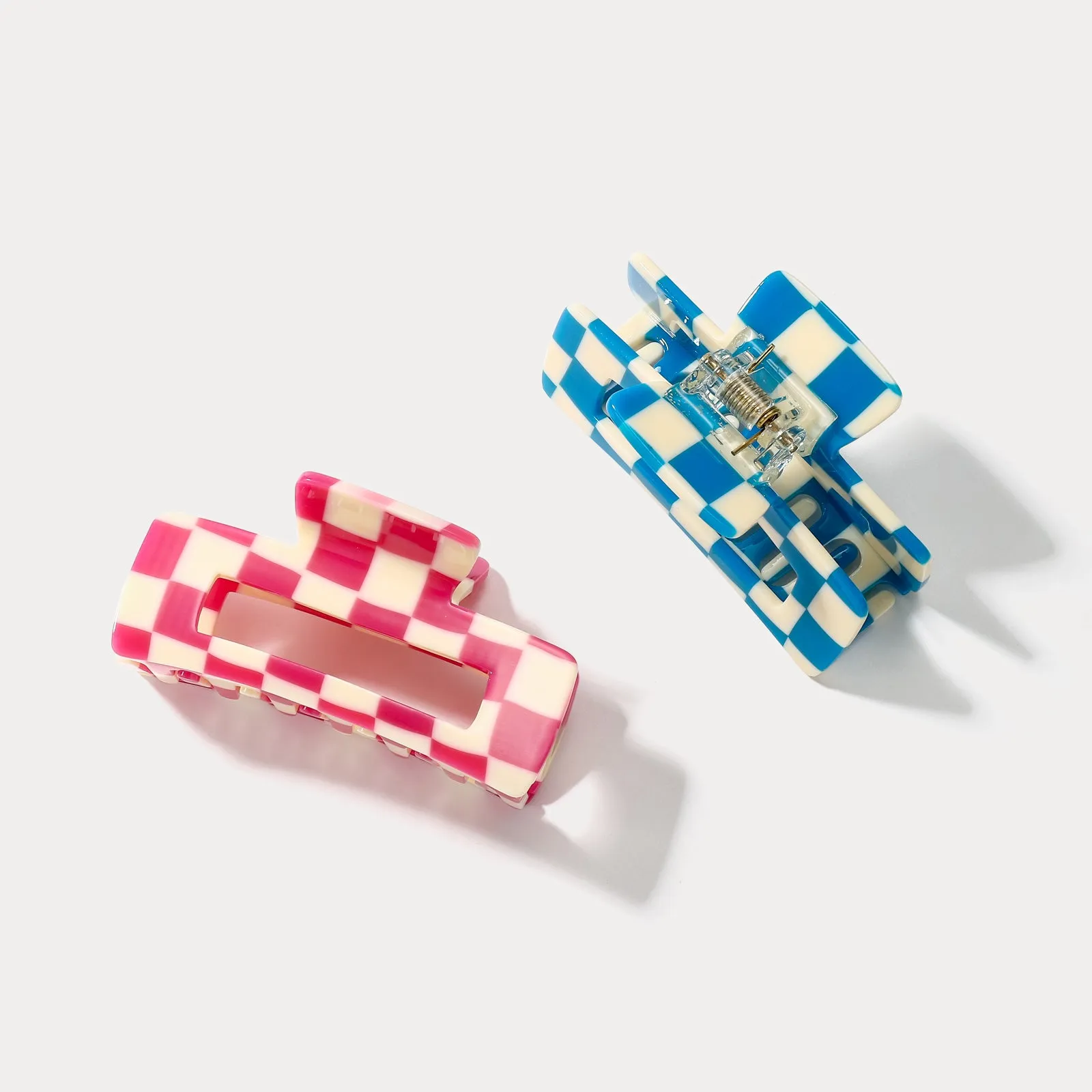 Checkered Claw Clips