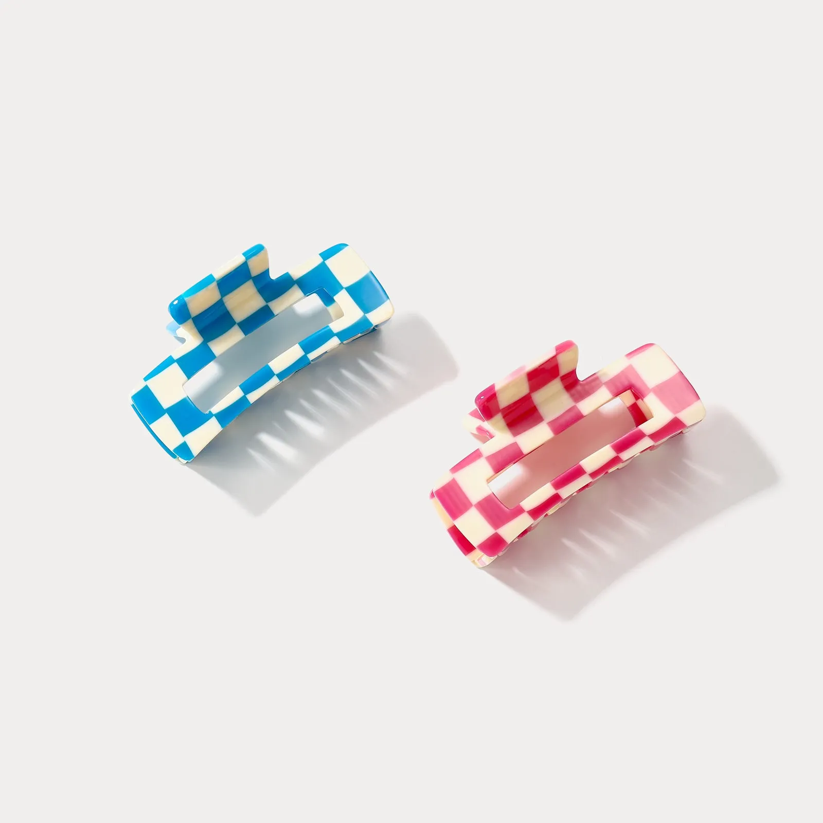 Checkered Claw Clips