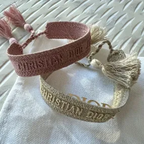 Christian Dior Friendship Bracelets