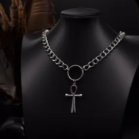 Chunky Ankh Choker