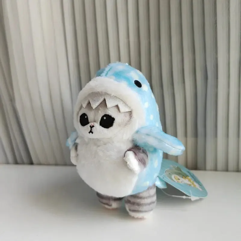 Cute Shark Cat Pendant Doll