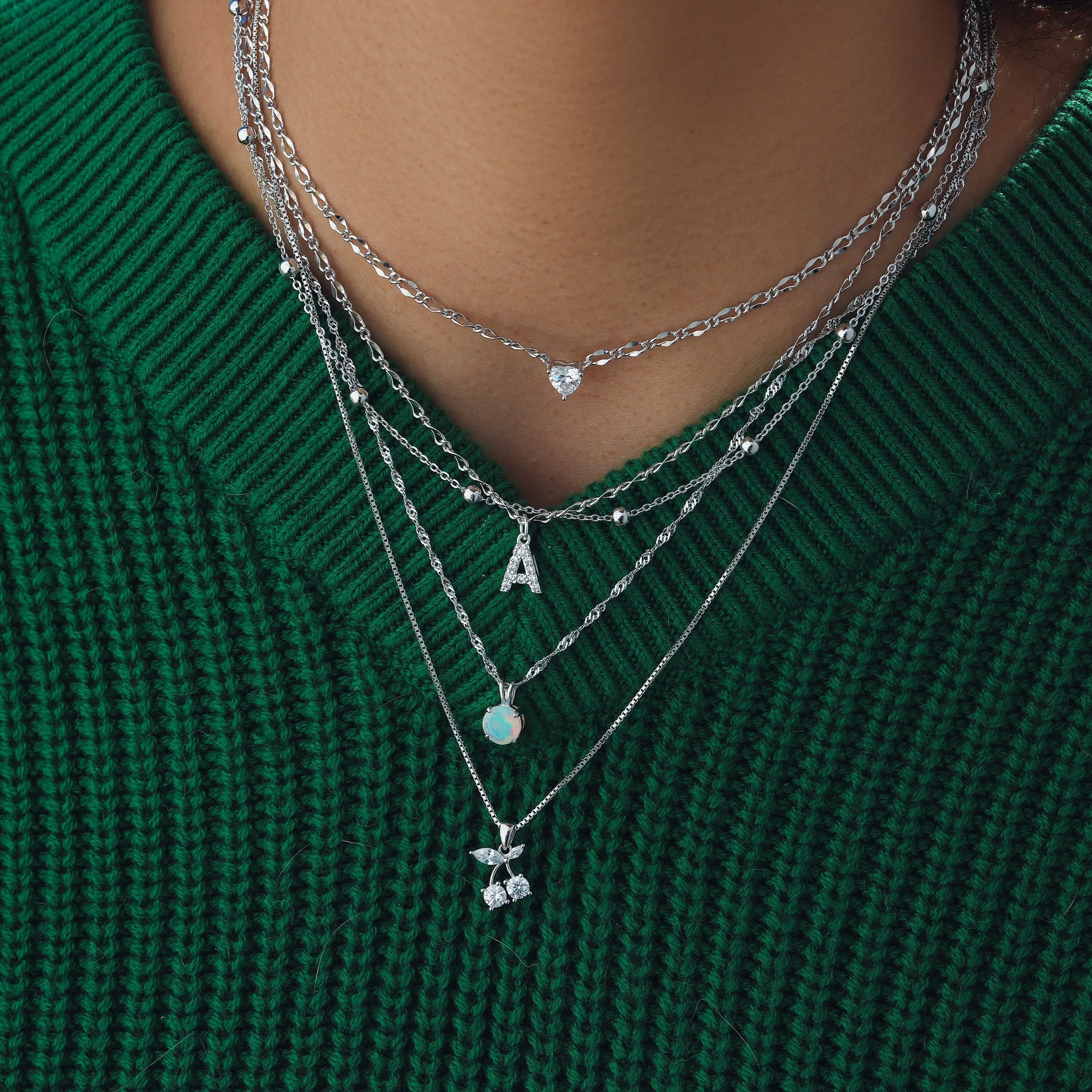 Diamond Initial Choker