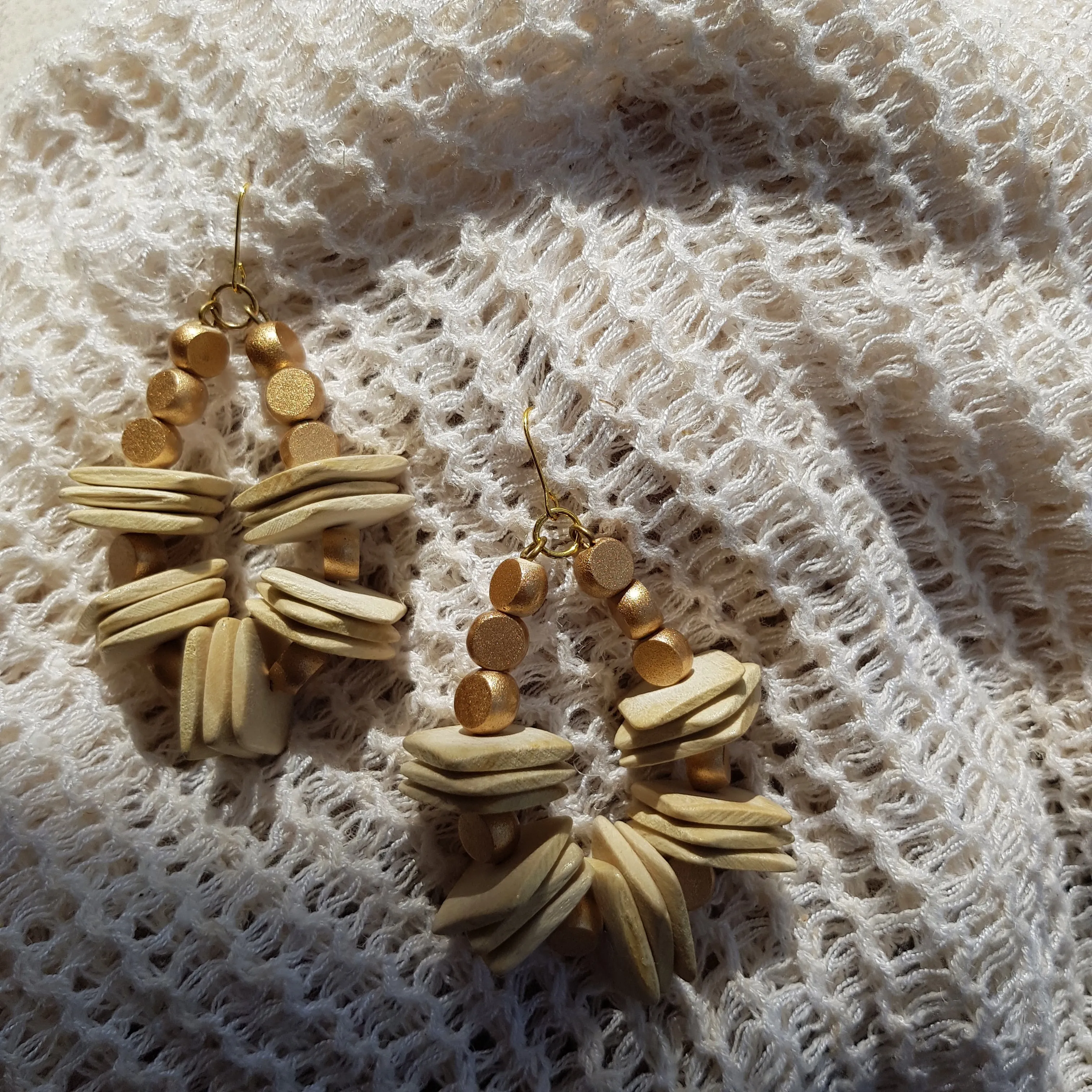 Divine Earrings in Natural