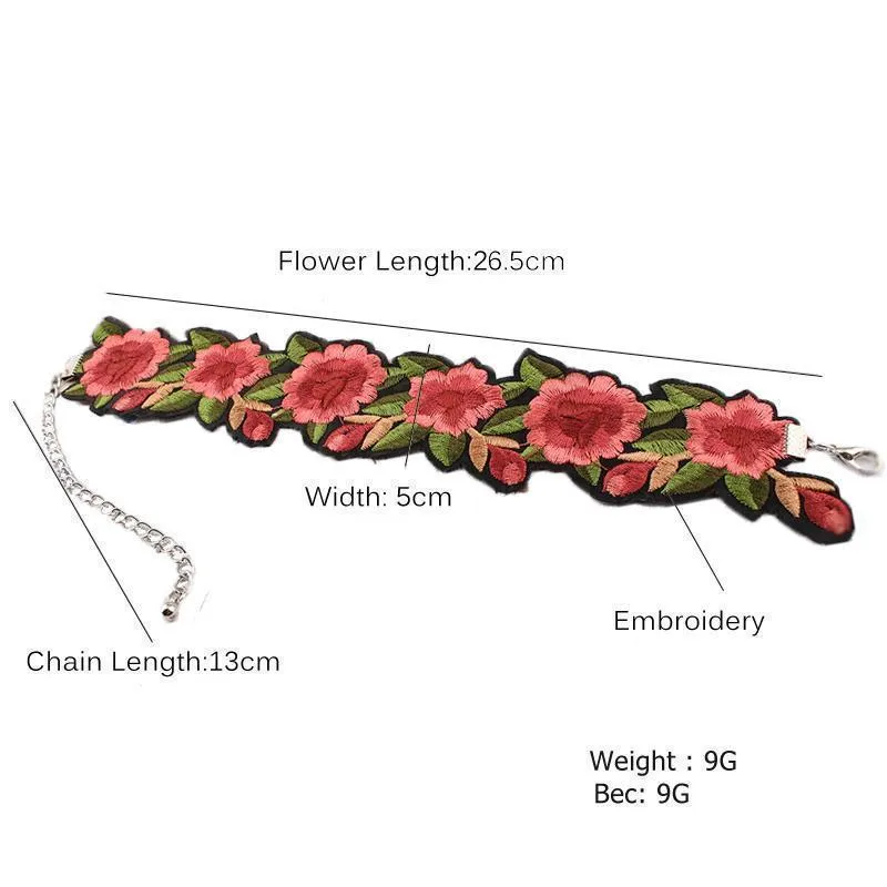 Djuna Floral Choker