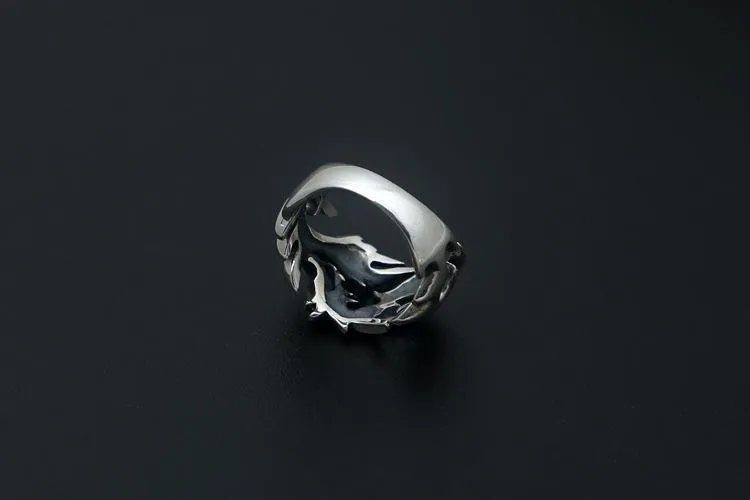 Dragon's Fury Sterling Silver Ring