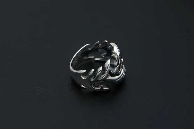 Dragon's Fury Sterling Silver Ring