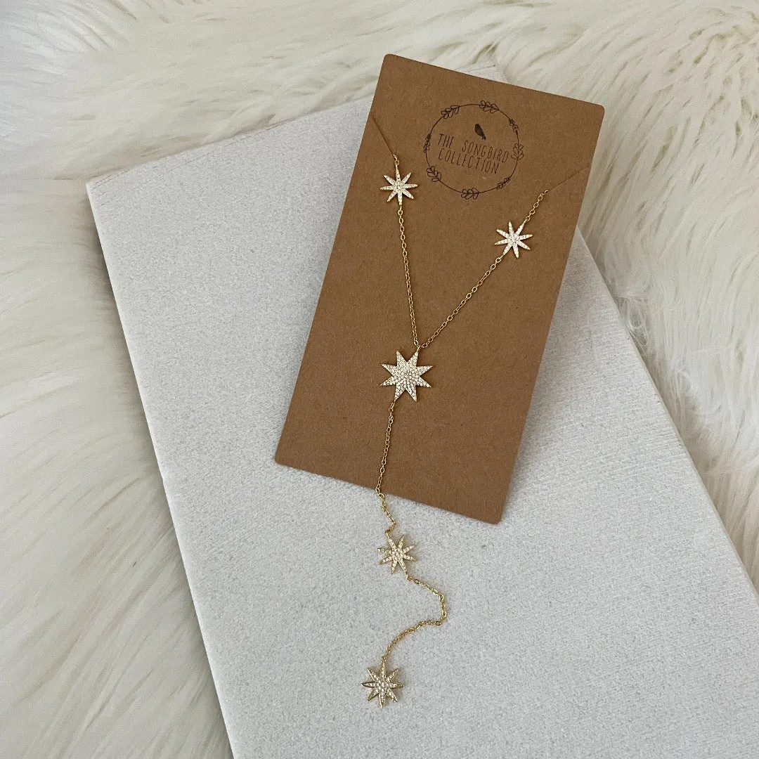 Eternal Stars Lariat Necklace