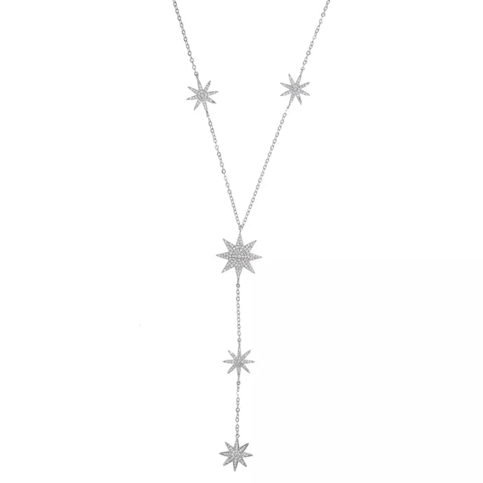 Eternal Stars Lariat Necklace