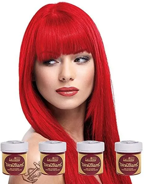 Fire Directions Semi-Permanent Hair Colour