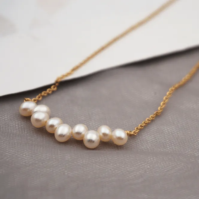 FRANCIE Pearl Choker Necklace