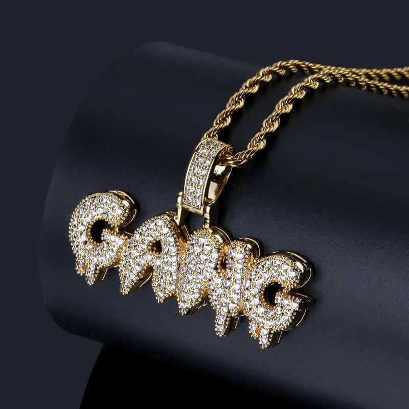 GANG Iced Out Pendant