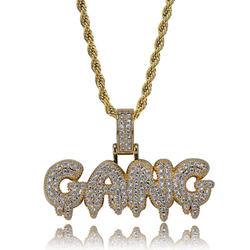 GANG Iced Out Pendant