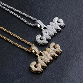 GANG Iced Out Pendant