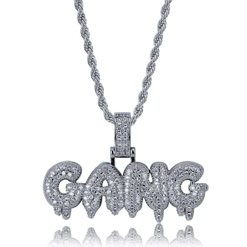 GANG Iced Out Pendant