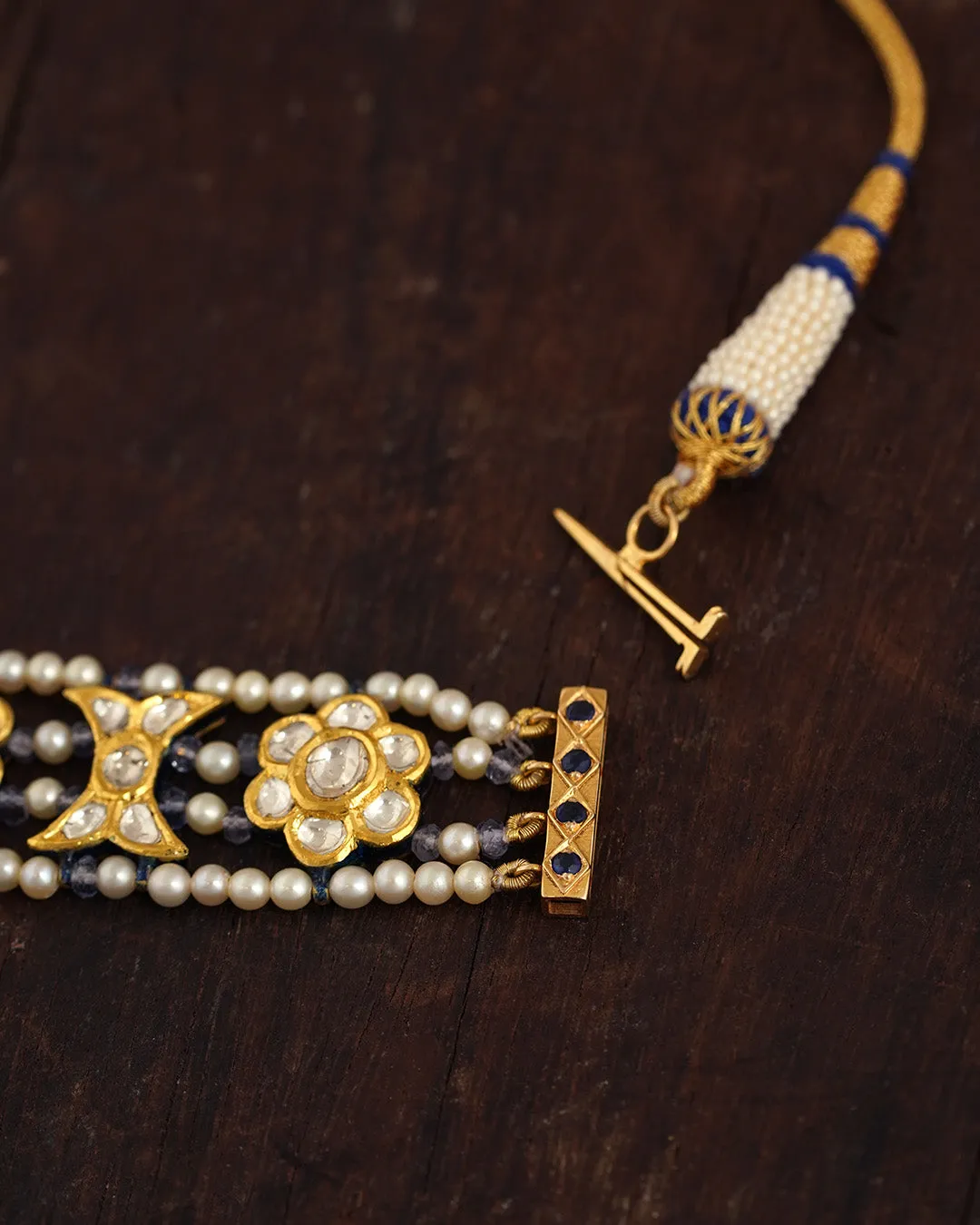 Gauhar Bracelet And Choker