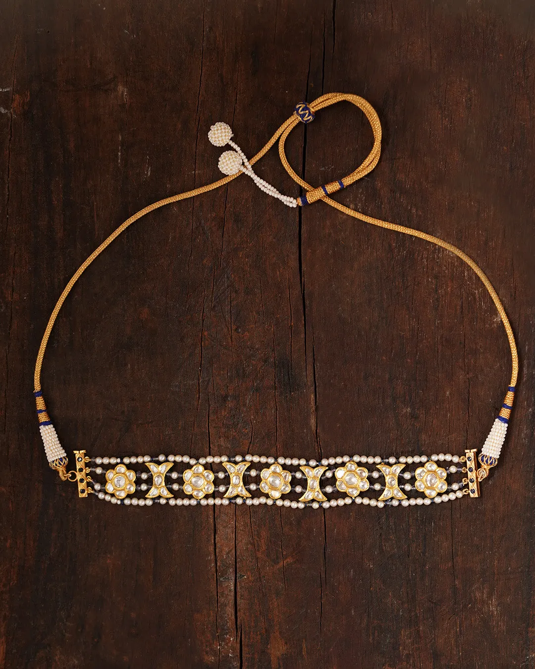 Gauhar Bracelet And Choker