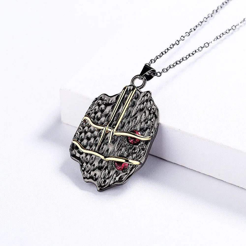 Geometric Design Pendant Necklace