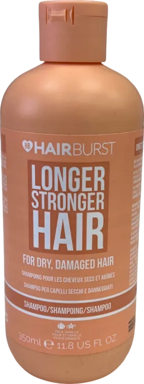 Hairburst Longer Stronger Hair Shampoo For Dry, Damaged Hair 350ml