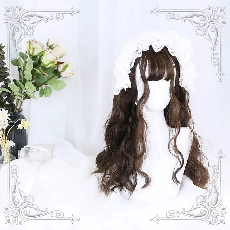 HARAJUKU LOLITA AIR BANGS EGG ROLL LONG WIG BY31004