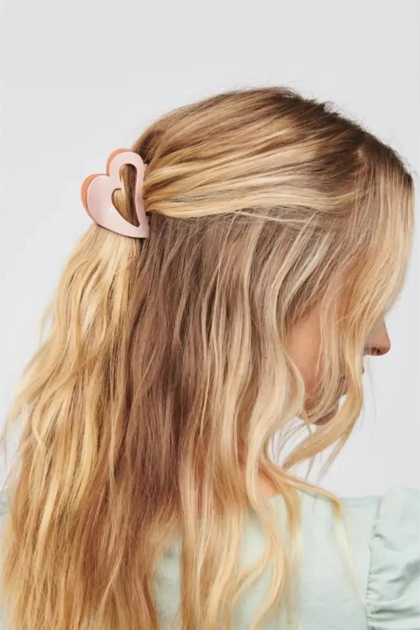 Heart Hair Claw Clip