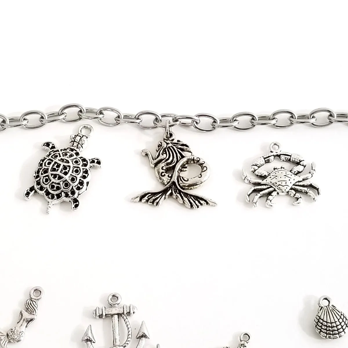 How To Make the Sea Life Charm Bracelet, the tutorial