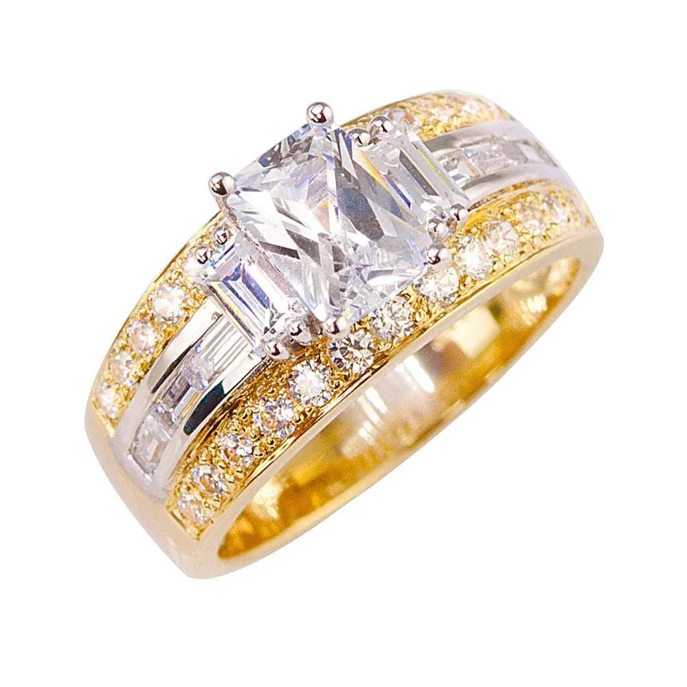 Iona Baguette Ring