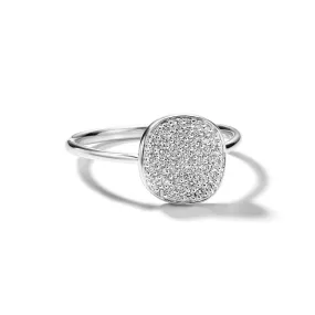 IPPOLITA Stardust Silver Small Flower Disc Ring