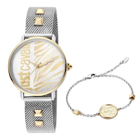 Just Cavalli Metal Analog Women's Watch JC1L077M0095