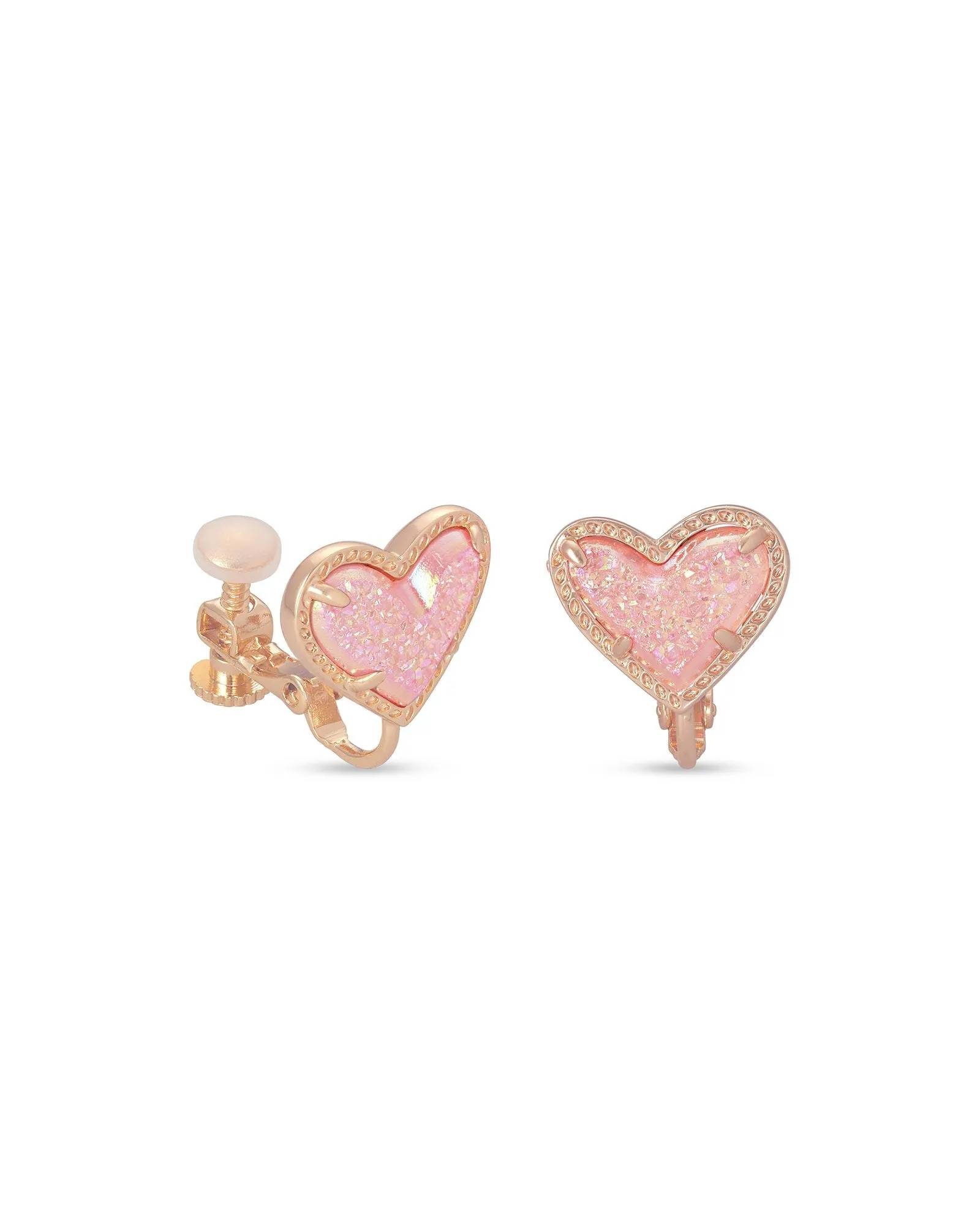 Kendra Scott Ari Heart Clip On Earrings