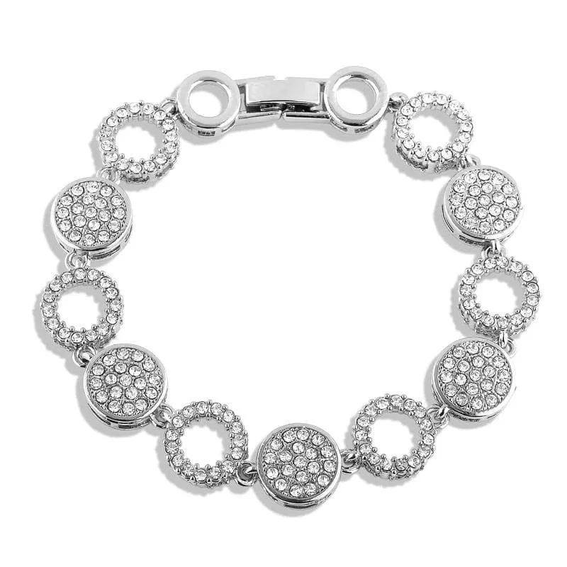 Links Rhodium Bracelet