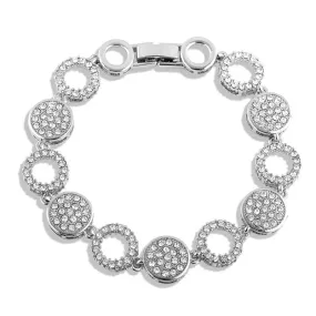 Links Rhodium Bracelet