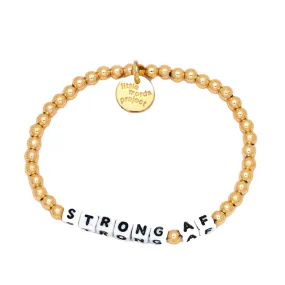 LITTLE WORDS PROJECT | Strong AF Gold-Filled Bracelet