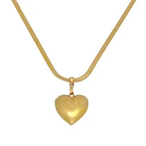 Love Memory Herringbone Necklace