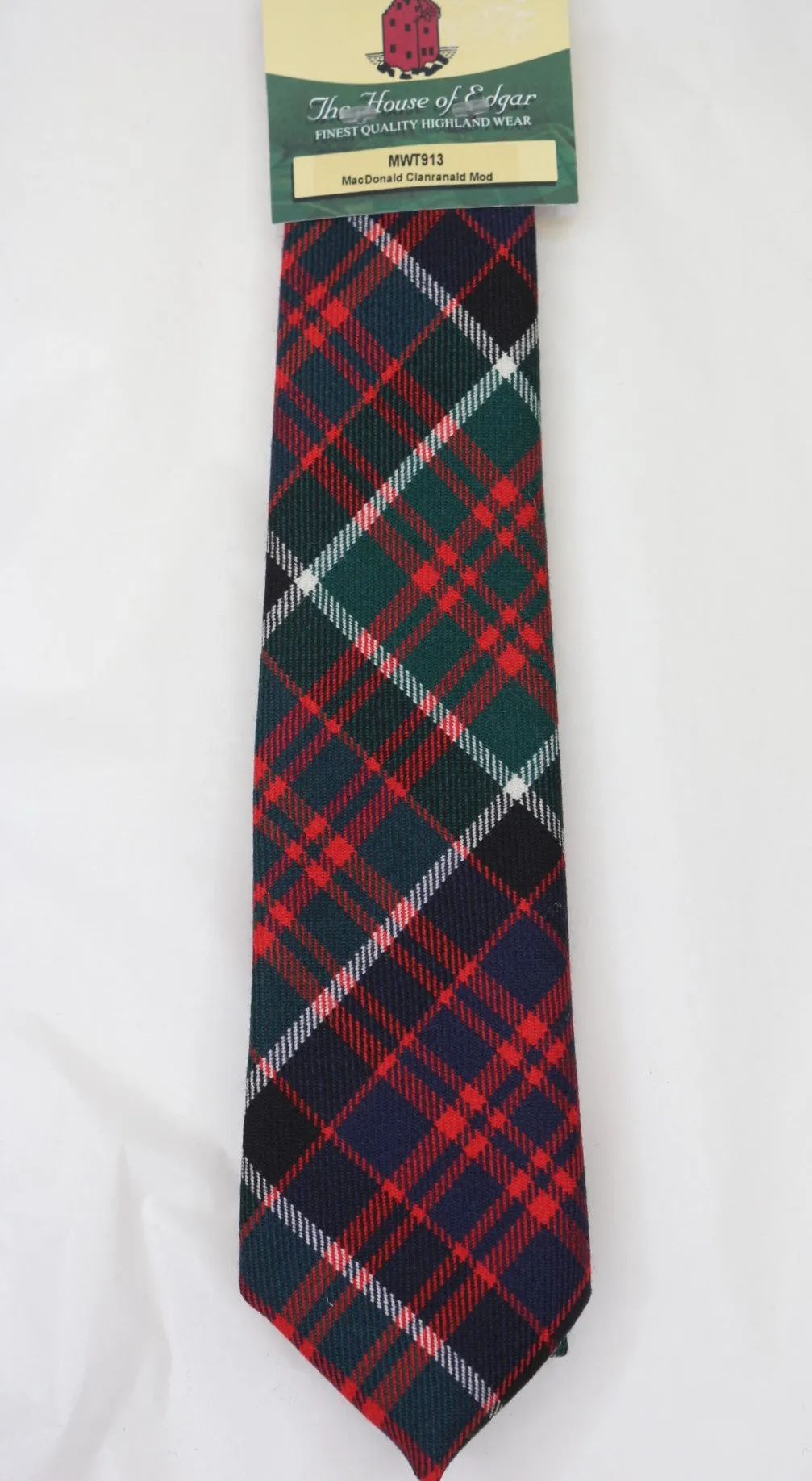 MacDonald of Clanranald Modern Tartan Tie