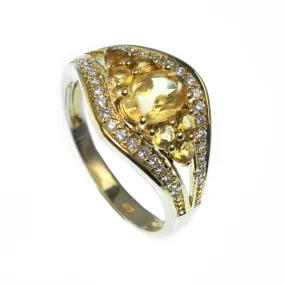 Mandalay Citrine Ring