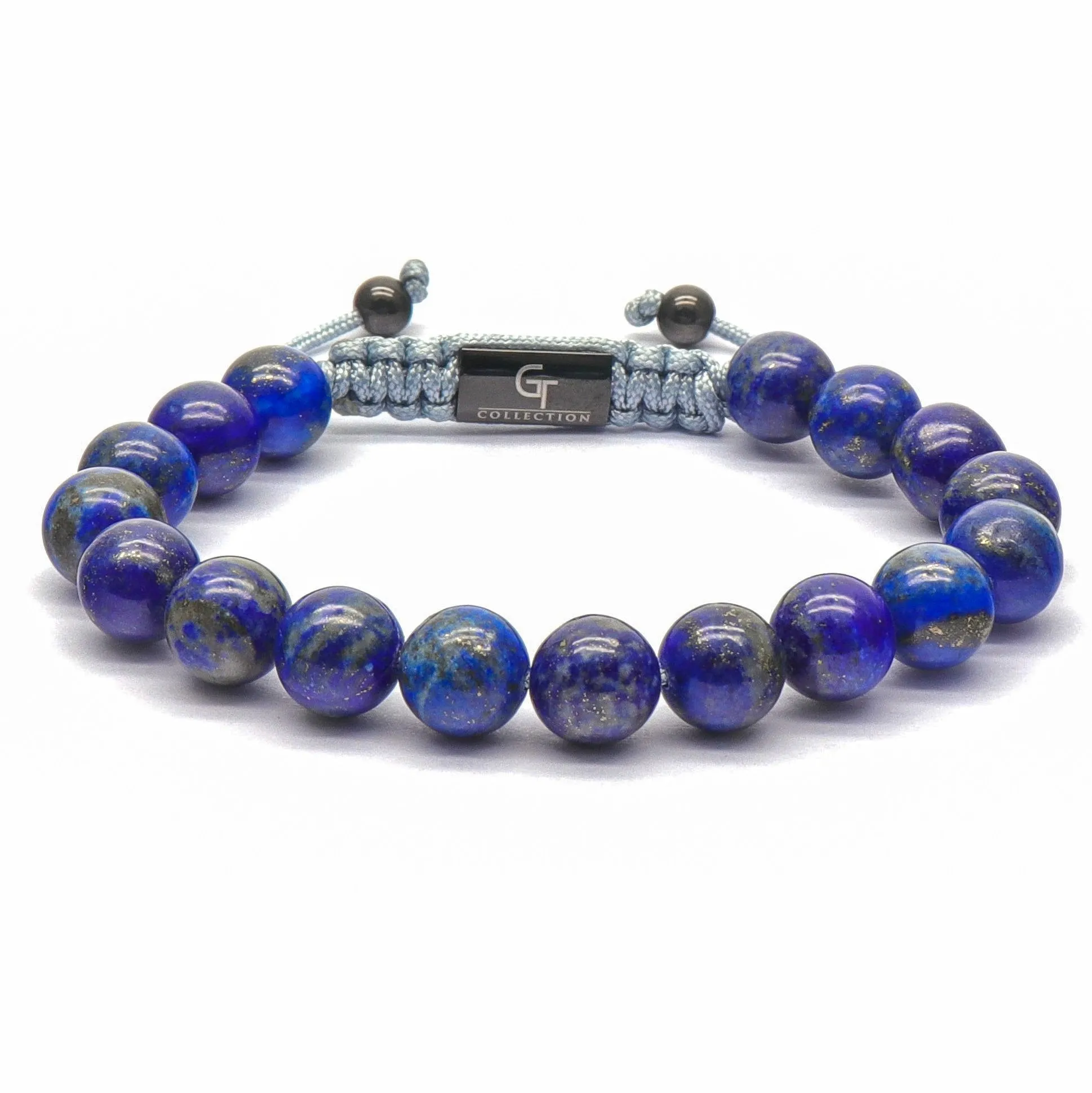 Men's LAPIS LAZULI Beaded Bracelet - One Size Fits All