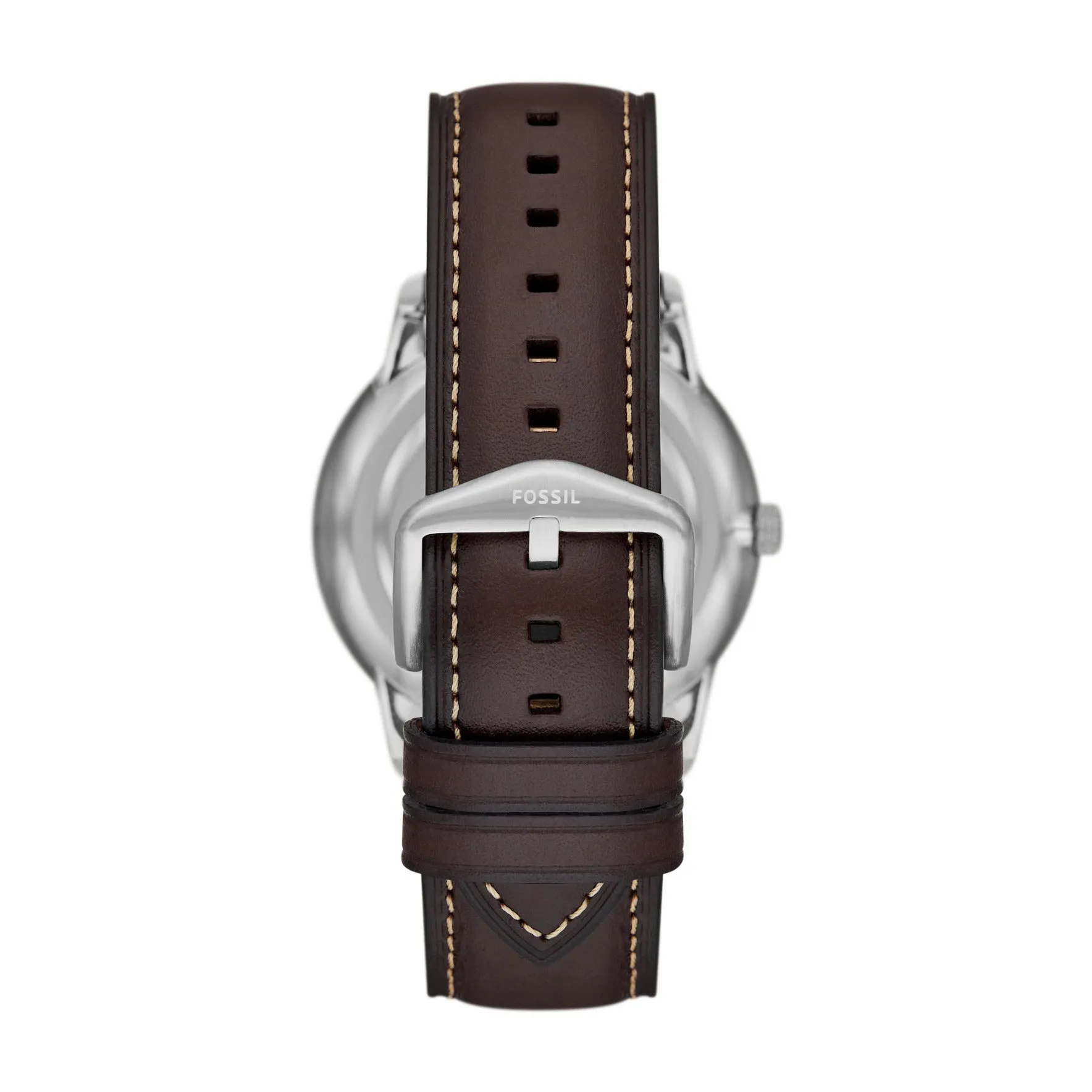 Neutra Moonphase Multifunction Brown Leather Watch