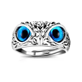 NEW Retro Cute Simple Design Owl Resizable Ring