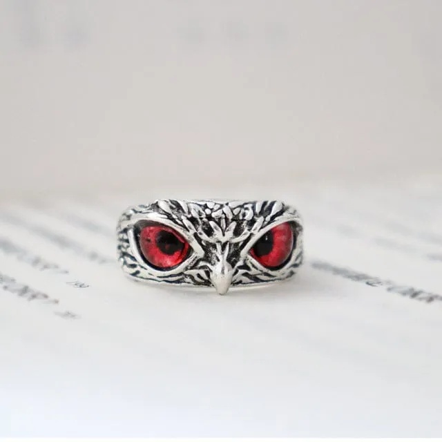 NEW Retro Cute Simple Design Owl Resizable Ring