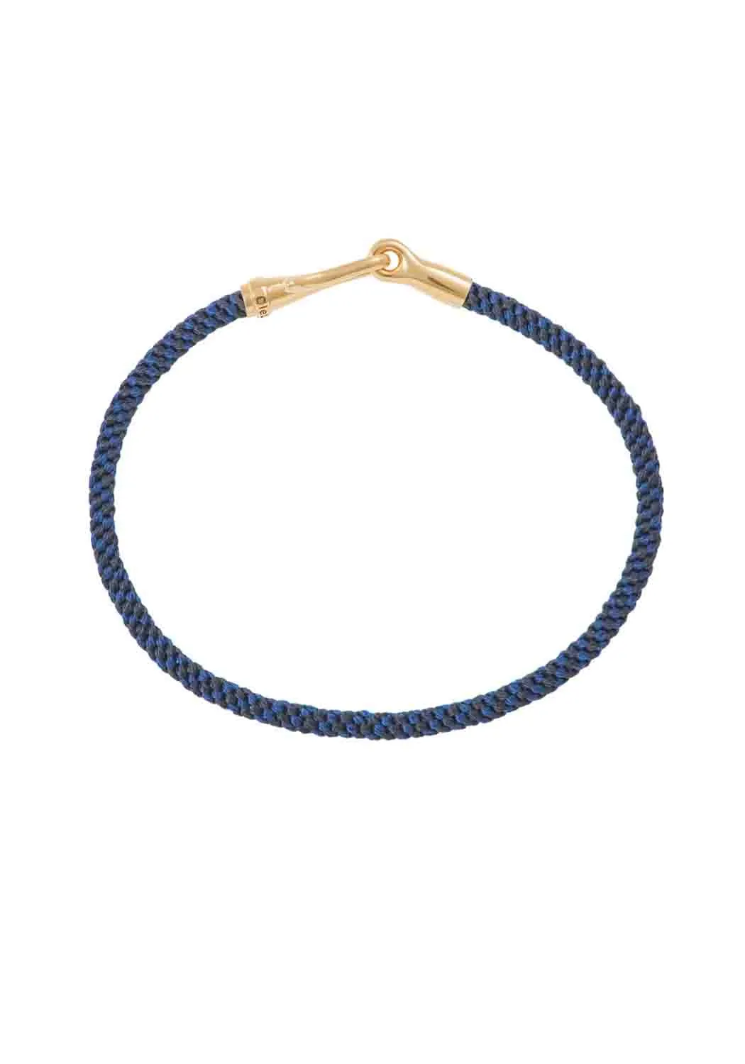 Ole Lynggaard Life 18KYG Midnight Blue Rope Bracelet